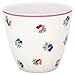 Produktbild GreenGate - Tasse, Latte Cup - Viola - White - Porzellan - 300 ml
