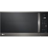 LG 30 inch Black Stainless Steel Over-The-Range Microwave