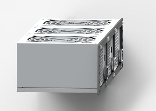Rack 19 pouces pour boîtier informatique 2U, support ATX et 3 GPU - 4