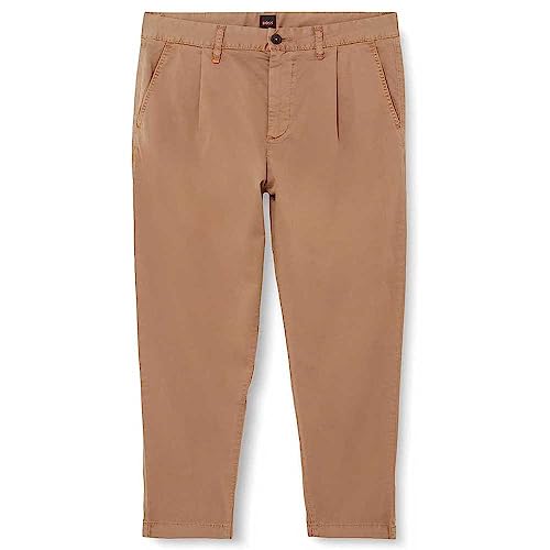 Pantalon BOSS Schino-Shyne emballé à plat pour homme coupe slim gris