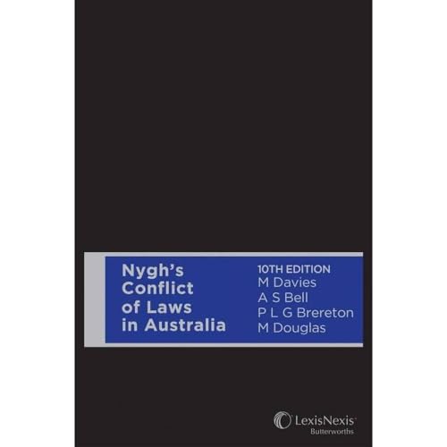 Nygh's Conflict of Laws In Australia
