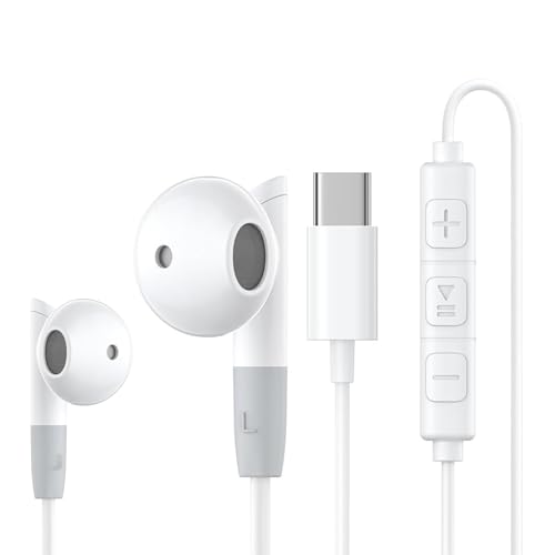 #rémunéré #Amazon<br>Écouteurs USB C avec câble pour iPhone 17/16/16e/15