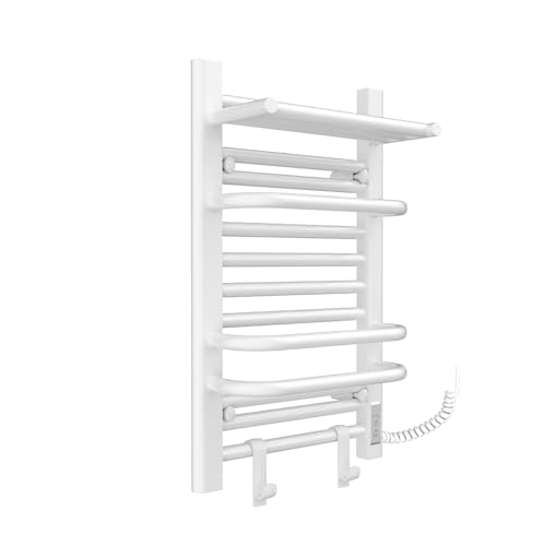 Chauffe-serviettes électrique carbone pour un séchage rapide et rangement mural