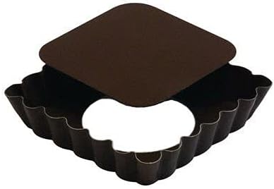 Pasta Tart Kal b  Mini Kare  kma Tabanl  10 cm
