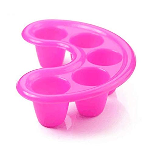 Dnhcll 2Pcs Nail Art Tips Soak Bowl Tray Manicure Soaking Trays/Soakers Remover Tool,Five Fingers Soften Dead Skin Soaking Tool. #TOP1