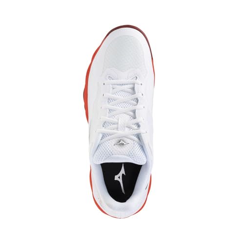 Mizuno WAVE ENFORCE COURT CC Chaussures de tennis Fiery Sun Dried Toma FemmeHommee Taille41 - vue 5