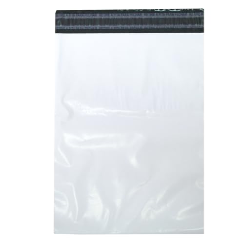 Embalagem Envelope De Segurança Inviolável 20x30 cm Coex Branco - 50 Unidades