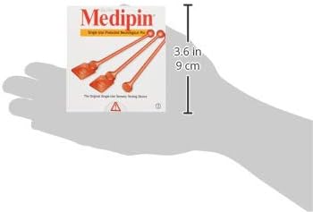 Medipin 16326 Single-Use Disposable Medipin, Pack of 100