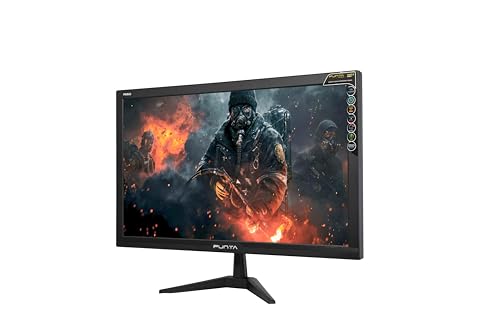 Image of Punta LED Monitor (Pixels PSM-2401) 60.4cm Wide Display with high Brightness, Vivid Colours and 1 Year Warranty.