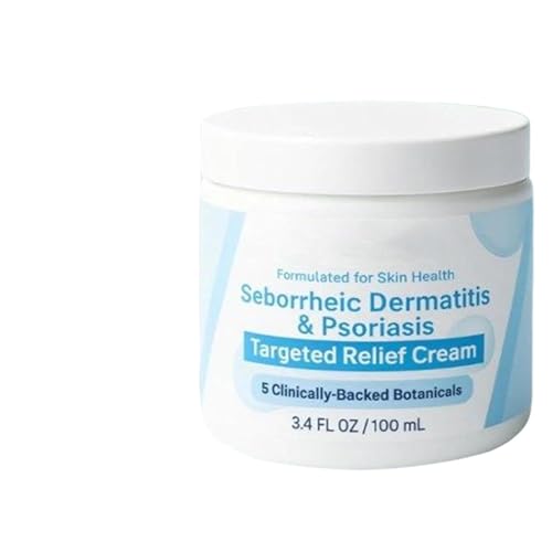 Crema Per Dermatite Seborroica Per Il Viso, CremaPer Cuoio Capelluto Prurito, Balsamo Lenitivo CuoioCapelluto, Crema Recupero La Barba Cuoio Capelluto E Pelle Morbidi E Lenitis