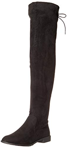 Yoki Womens Comfort Over-The-Knee Boot, Black, 6.5 Us #TOP17