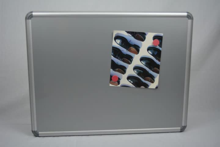 Whiteboards Grau - magnetisch- modern (90x120 cm)