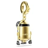 Swarovski Przywieszka Minions Bob, Oprawa brukowa, Różnokolorowa, Powłoka w odcieniu złota