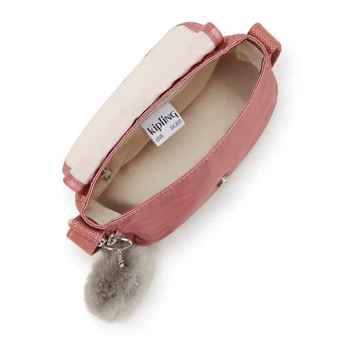 Kipling Sabian Metallic Crossbody Mini Bag Metallic Maple3