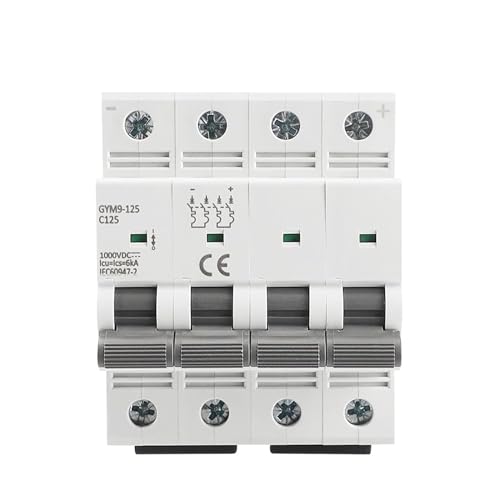 Disjoncteur DC 1000V GYM9-125 pour rail Din 80A à 125A 4 pôles - 2