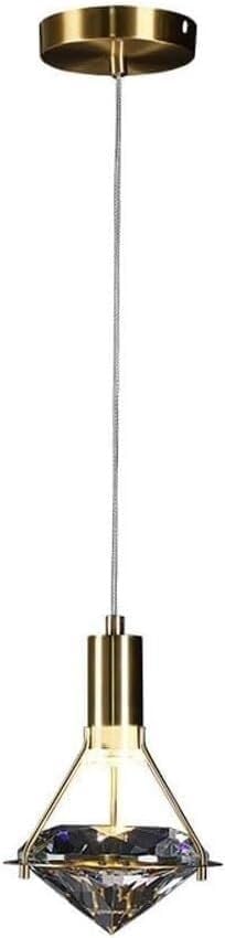 Éclairage réglable pour lampe de restaurant en plafonnier industriel cristal