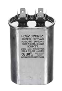 【Fuenteです】 Fits Enviro-Tec HCK-100V370Z Capacitor 370 Volt 50/60HZ 10uF