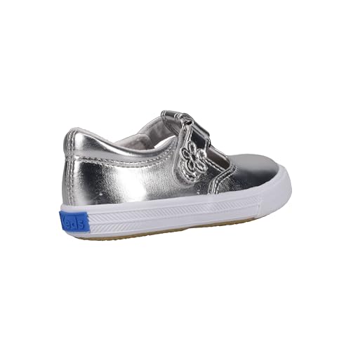 Keds Daphne Silver Metallic Little Kid Mary Jane — view 5