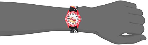 Disney Cars Kids' Plastic Time Teacher Analog Quartz 3D Strap Watch #TOP5
