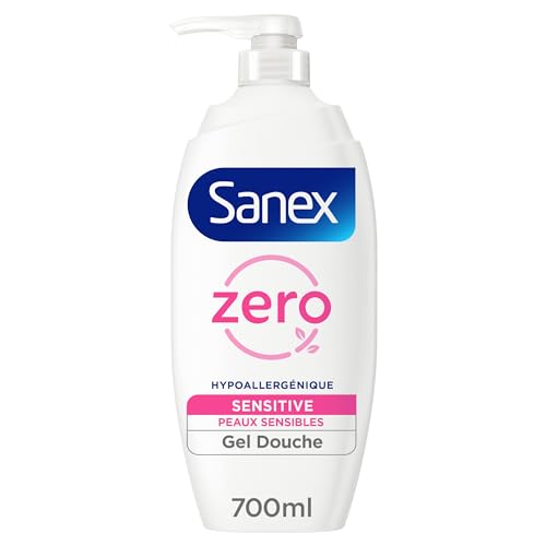 Sanex - Duschgelpumpe Zero Sensitive Pumpe – für empfindliche Haut – ohne Seife – 700 ml