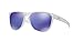 Oakley Men's Sliver R Non-Polarized Iridium Rectangular Sunglasses, Matte Clear, 57 mm