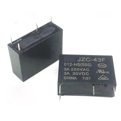 Relais 12VDC JZC-43F-012-HS pour réparer les cartes de chauffage