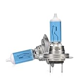 LUDUN H7 Lampe Auto 12V 60W 4000K – Extra Hell für Nacht & Schnee, Plug & Play Upgrade für H7 Halogen-Scheinwerfer