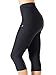 Terry Women's Grand Tour Bike Knicker, 18.5 Inch Inseam, Moderate Compression Padded Cycling Bottom, All Day Comfort - Black, X Large