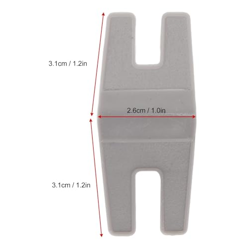 Pies prensatelas para máquina de coser tipo joroba plástico x10 miniatura 2