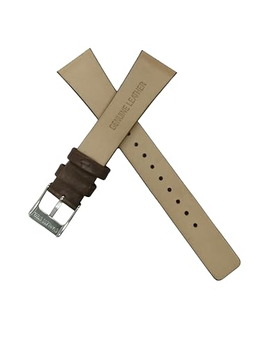 NZZXTO Replacement Leather Watch Band for Skagen Bering Unisex Watch with Screw slim strap 18mm-14mm3