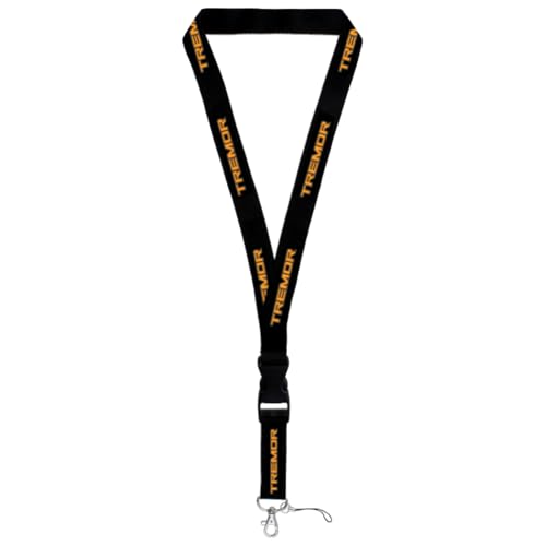 AU-TOMOTIVE GOLD INC. Officially Licensed Lanyard Keychain for Ford Tremor (Orange on Black)