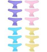 12Pcs / Set Colorful Hair Clips Lovely Butterfly Hair Hold Clip Hair Section Claw Clamp Hairdress...