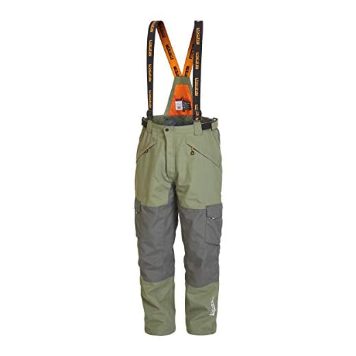 Norfin Alpha - Rain Suit for Fishing, Hunting and Hiking - Waterproof Insulated and Breathable - Wind Resistant - Hooded - Nortex Breathable - Warm and Comfortable (XL, Pants)
