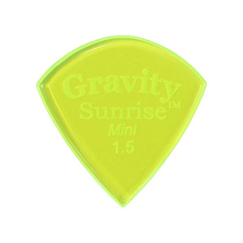 Gravity Picks Sunrise - Mini Size, 1.5 Millimeter, Polished