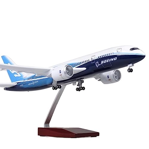 Maquette B787 47cm en résine moulé sous pression objet de collection