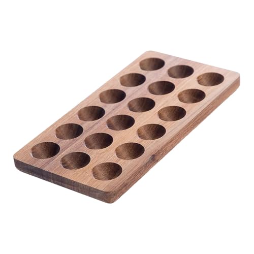 Fonowx Soporte para Huevos Rellenos, Recipiente Rústico de Calidad para Huevos, Reutilizable.