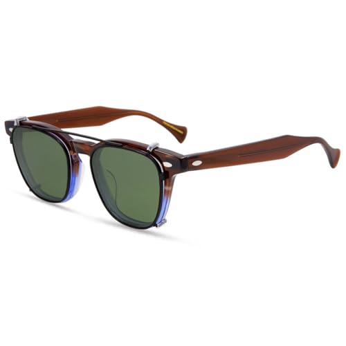 Lunettes de soleil à clip MUTYNE en acétate : l'accessoire tendance pour vos trajets en ville