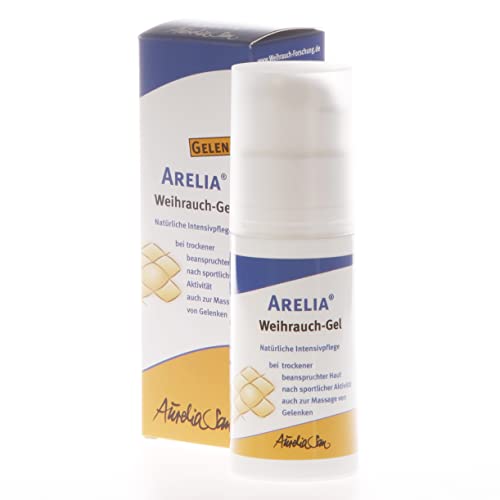 Weihrauch Gel Arelia 50 ml | zur täglichen Intensivpflege bei trockener oder beanspruchter Haut | nach sportlicher Aktivität oder auch zur Massage von Gelenken Cover