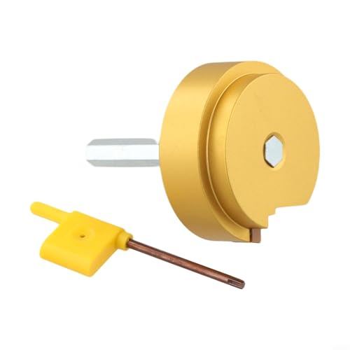 Yuanpgky Kit d'alésoir de tuyau en PVC à lame équilibrée, avec inserts en carbure pour un entretien rapide de la plomberie, compatible avec les raccords de tuyauterie en PVC CPVC ABS (5,1 cm)