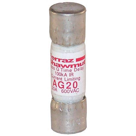 Fuse,Class G,20A,AG Series -6 Pack