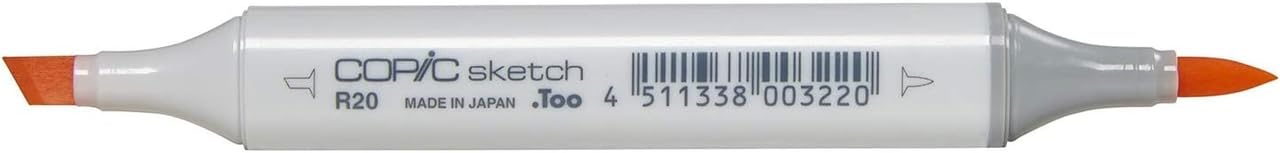 Copic Sketch Coloured Marker Pen, (R-20) Blush, For Art & Crafts, Colouring, Graphics, Highlighter, Design, Anime - Image 2