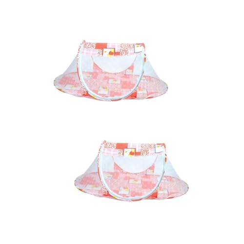 Toyvian Rede Dobrável Para Berço De Bebê 2 Peças Rede Dobrável Para Cama De Bebê Rede Dobrável Para