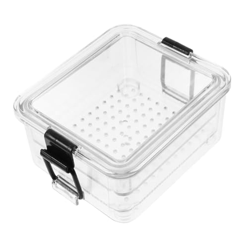 LOORGVEL 豆腐プレス 抗滑りパッド付き 透明プラスチック製 豆腐水切り型 簡単水抜き キッチン用 再利用可能