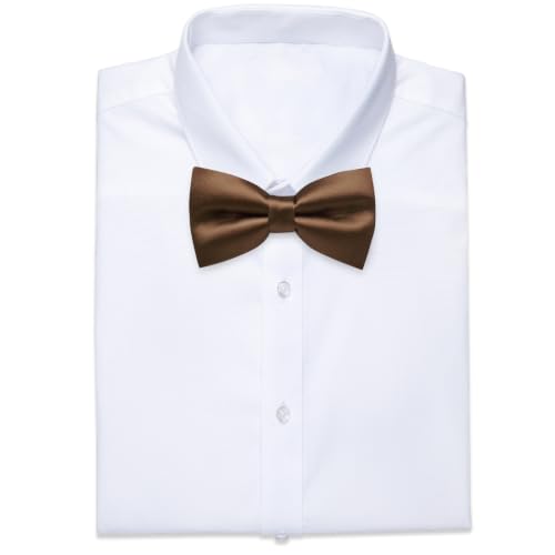 Image of YourTies Bow Ties for Men Pre-Tied Adjustable Bow Tie Coloful Satin Bowtie