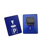 Parkscheiben-Timer automatische parkuhr Gerät Innovative Parkscheiben-Timer, um Parkstrafen zu vermeiden, für Einkaufszentren öffentliche Parkplätze oder Veranstaltungen, blau, 2 Stück