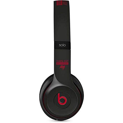 Skinit Decal Audio Skin Compatible with Beats Solo 2 Wireless - Officially Licensed NFL Tampa Bay Buccaneers Brown Performance Series Design