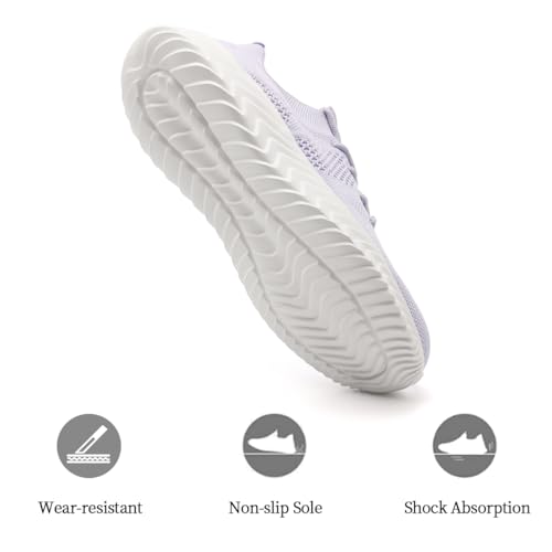 Image of Womens Shoes Running Walking Sneakers Slip On Sport Outdoor Casual Tennis Workout AthleticGym Shoes Lightweight Comfortable Fashion Fitness Shoes