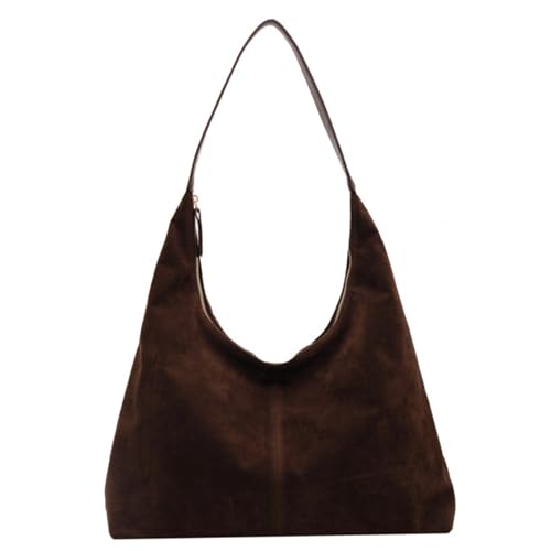 Sac en Daim spacieux contre le désordre : le grand sac à main fonctionnel pour femme