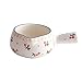 1pc 800 / 1000ml Caja de leche de cerámica Strailberry Cherry Mini Mini Potes for cocinar Cocina Porridge Sopa Pot Stew Pot Sobreteware lucar (Color : Cherry 800ml)