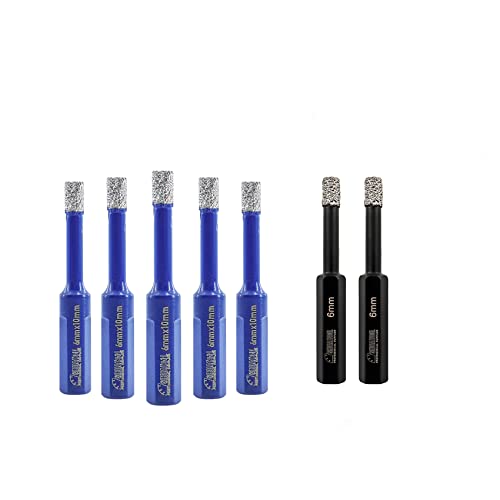 SHDIATOOL Set De Brocas Diamante Para Azulejo 7 Pzas miniatura 1